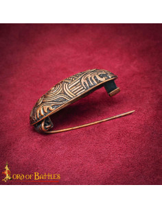 Viking Medieval Brooch in Bronze Turtle from the 9th-10th... 2