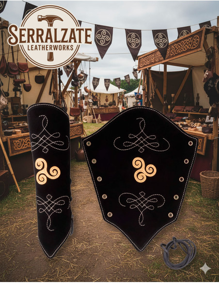 Archery Bracelets Suede Leather Model...