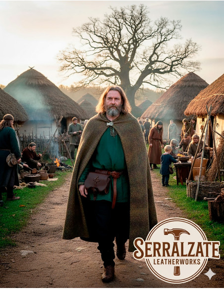 Celtic Bag with Ring and Cross in...