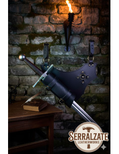 Leather sword belt for Fernando model 2