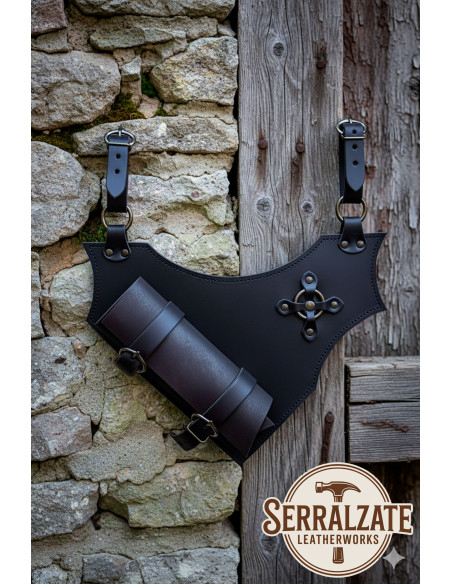 Leather sword belt for Fernando model