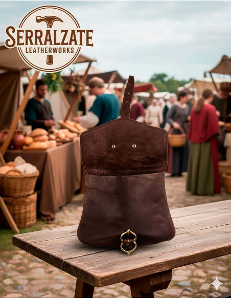 Medieval Sancho Bag in dark brown...