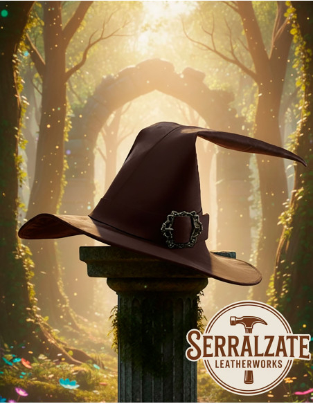 Wizard's leather hat from the...