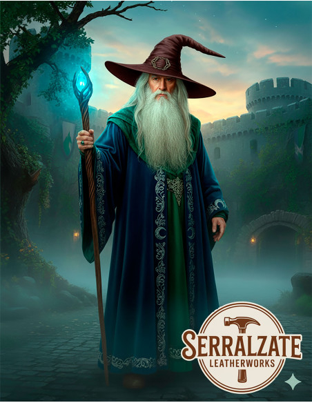 Wizard's leather hat from the...