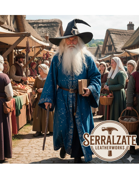 Wizard's leather hat from the...