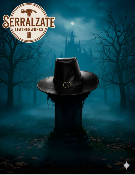 Unofficial Van Helsing Leather Hat,...