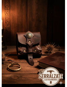 Dark Brown Druid's Pouch