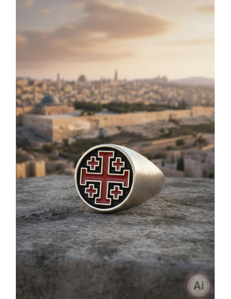 Black Templar crosses ring