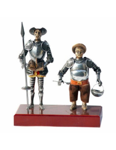 Figure Don Quixote and Sancho Panza, 24 cms.