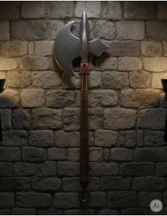 Decorative Medieval Axe, Medium (50x17 cm.) 2