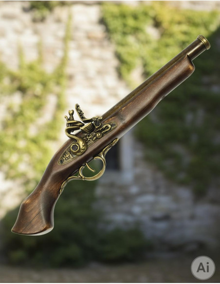 Antique flint long gun