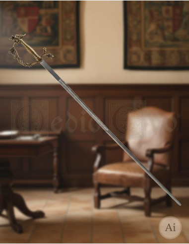Italian dragon sword, s. 16th