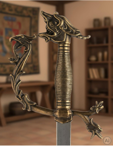 Italian dragon sword, s. 16th Italian dragon sword, s. 16th