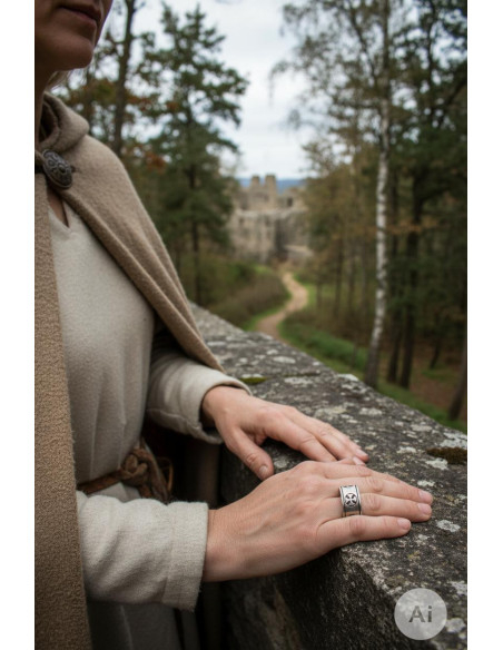 Templar cross ring