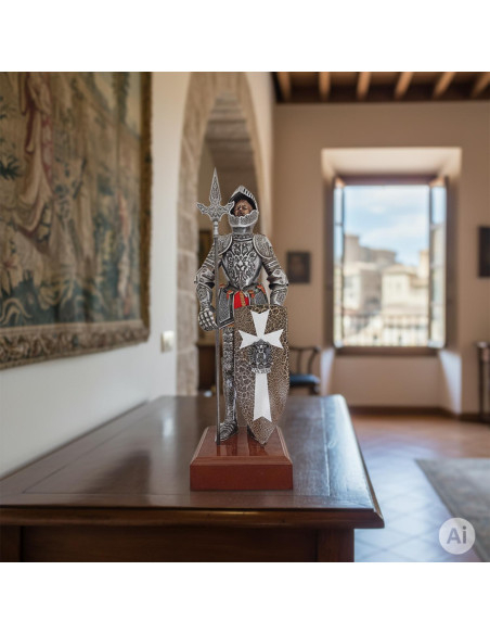 Medieval Armor Miniature with spear...