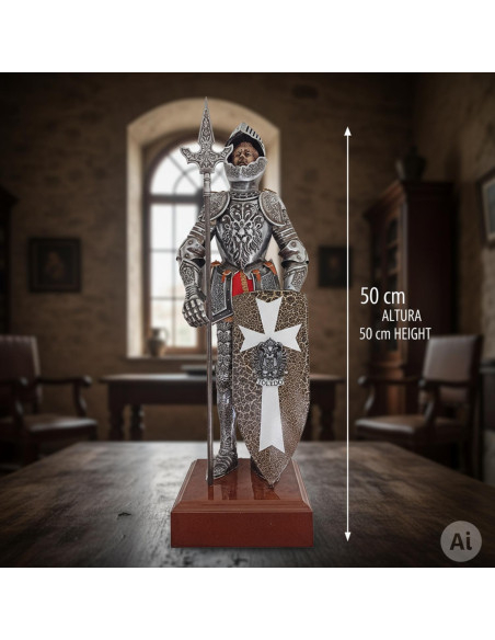 Medieval Armor Miniature with spear...