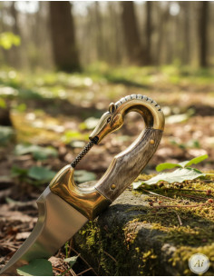 Decorative handmade Iberian falcata, blade 60 cms. 2