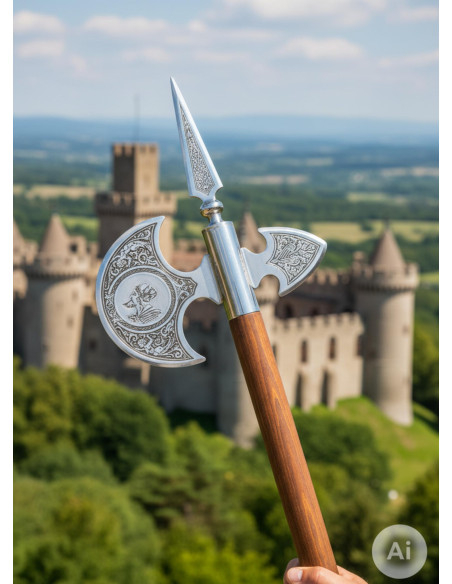 Medieval axe, 60 cms.