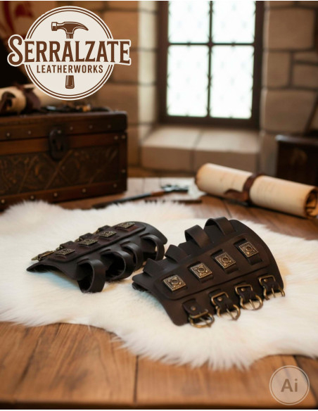 Viking Bracelets Aslaug in Black