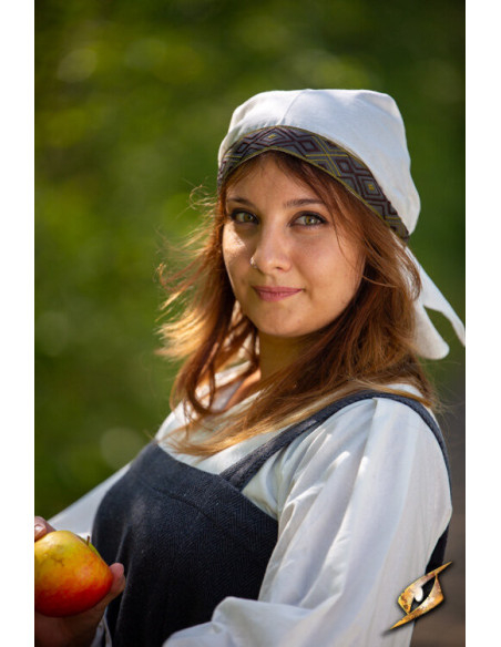 Medieval fabric scarf model Estrid,...