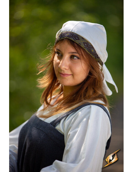 Medieval fabric scarf model Estrid,...
