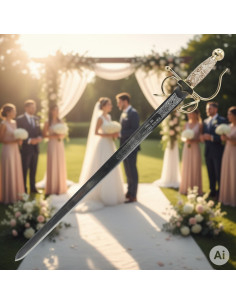 Espada Colada for weddings (without engraved personalized...