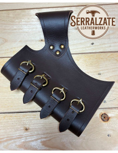 Medieval Jacob sheath, dark brown 2