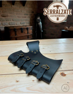 Medieval Jacob scabbard, black