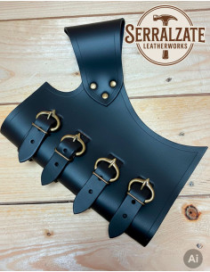 Medieval Jacob scabbard, black 2