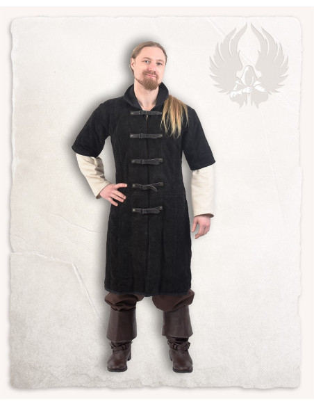 Medieval gambeson in suede, Leopold...