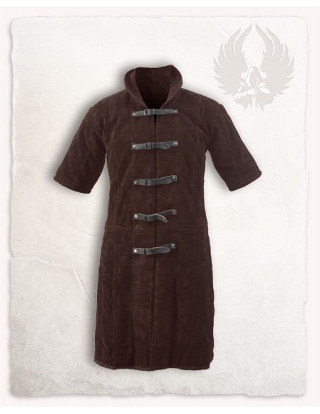 Medieval gambeson in suede model...