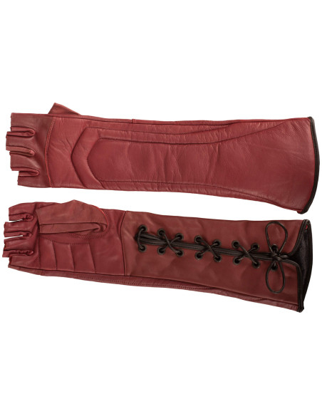 Fingerless medieval gloves in...