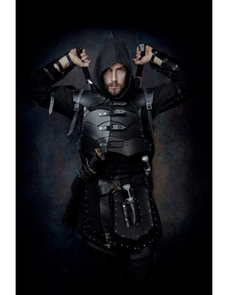 Medieval leather bracelets model...