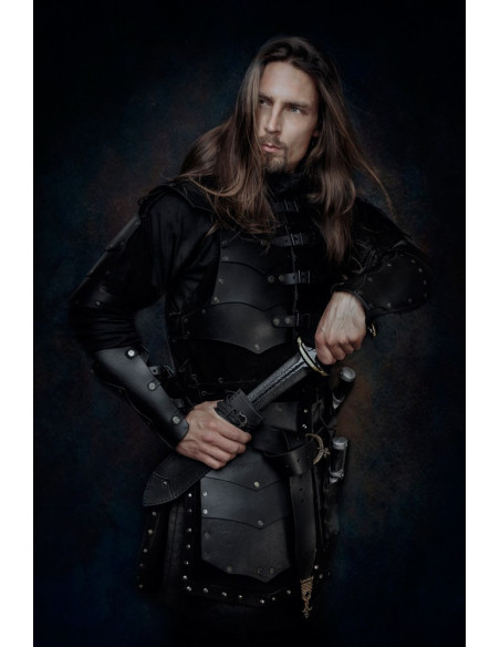 Medieval leather bracelets model...