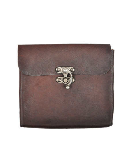 Medieval leather bag model Gero,...