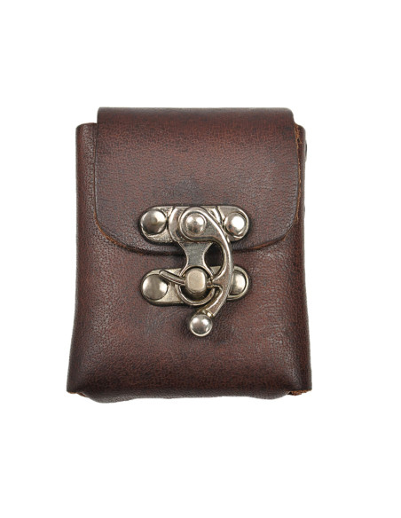 Medieval leather bag model Gero,...