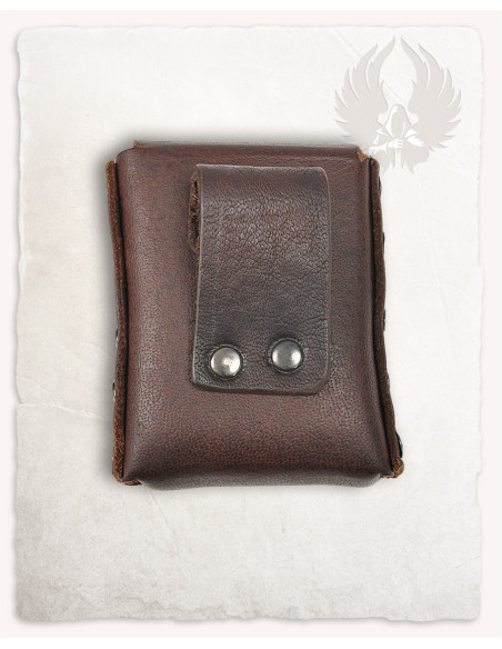 Medieval leather bag model Gero,...