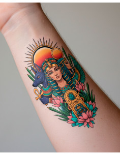 Temporary Tattoo with Ancient Egypt Theme 2