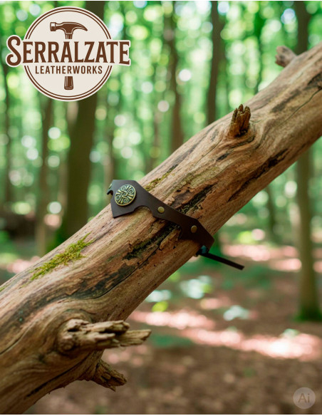 Celtic Tiara celestial storm in brown...