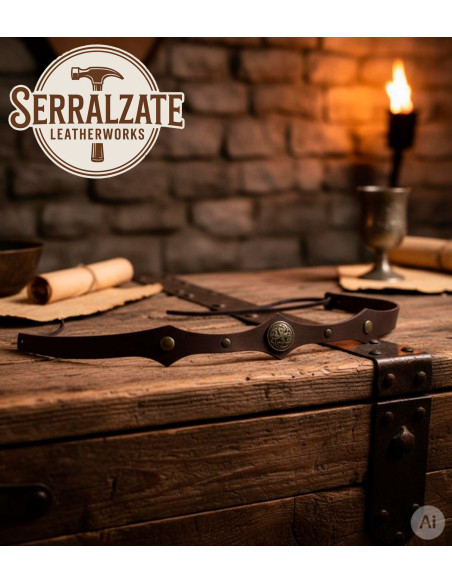 Viking-Celtic Tiara with Celtic knots...