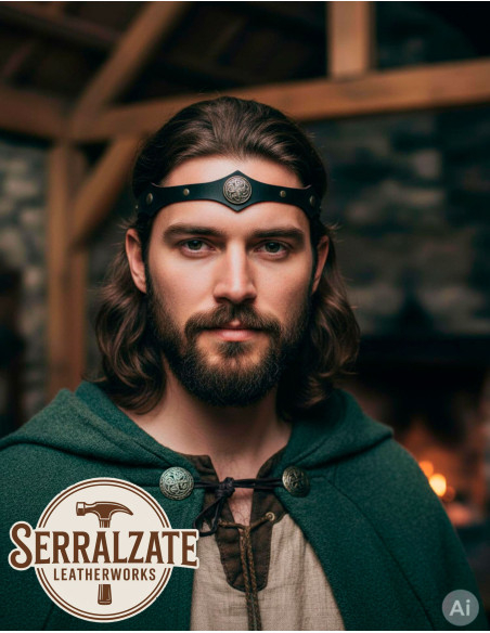 Viking-Celtic Tiara with Celtic knots...