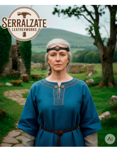 Viking-Celtic Tiara with Celtic knots...