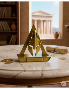 Spartan Card Holder Stand, 7.2 x 8 cm. 2