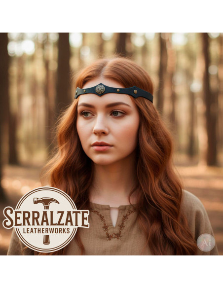 Celtic Headband Tree of Life in Black