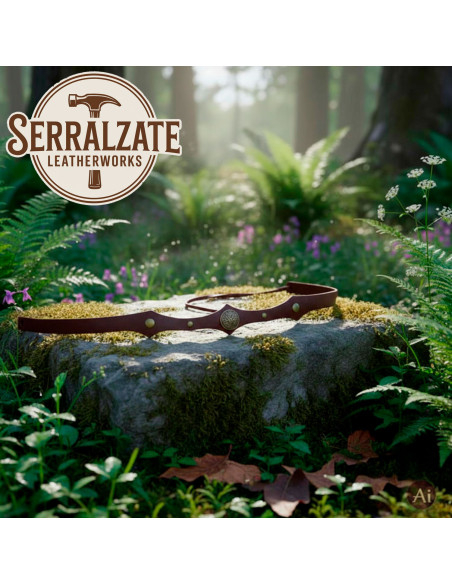 Celtic Headband Tree of Life in Brown