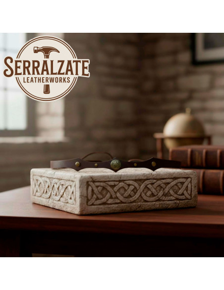 Celtic Headband Tree of Life in Brown