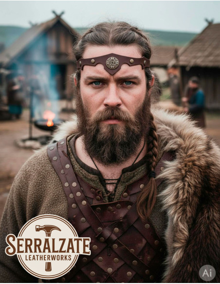 Viking-Celtic Headband gusts of wind...