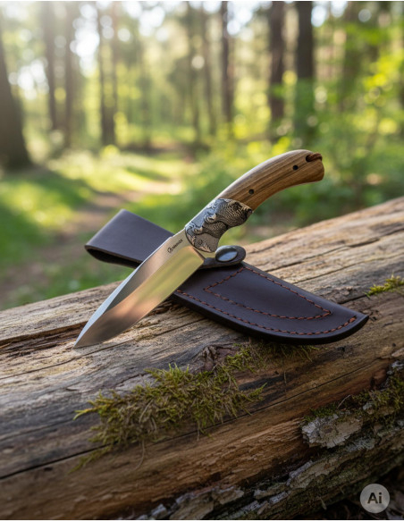 Hunting Knife Albainox with Pheasant...