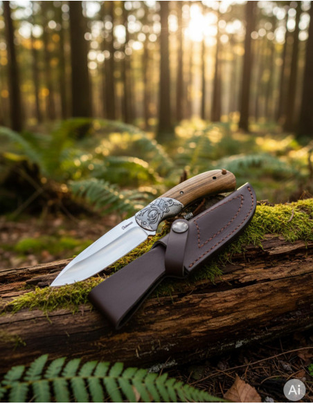 Hunting Knife Albainox with Deer...