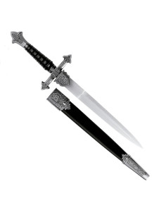 medieval dagger with scabbard, 35 cms.